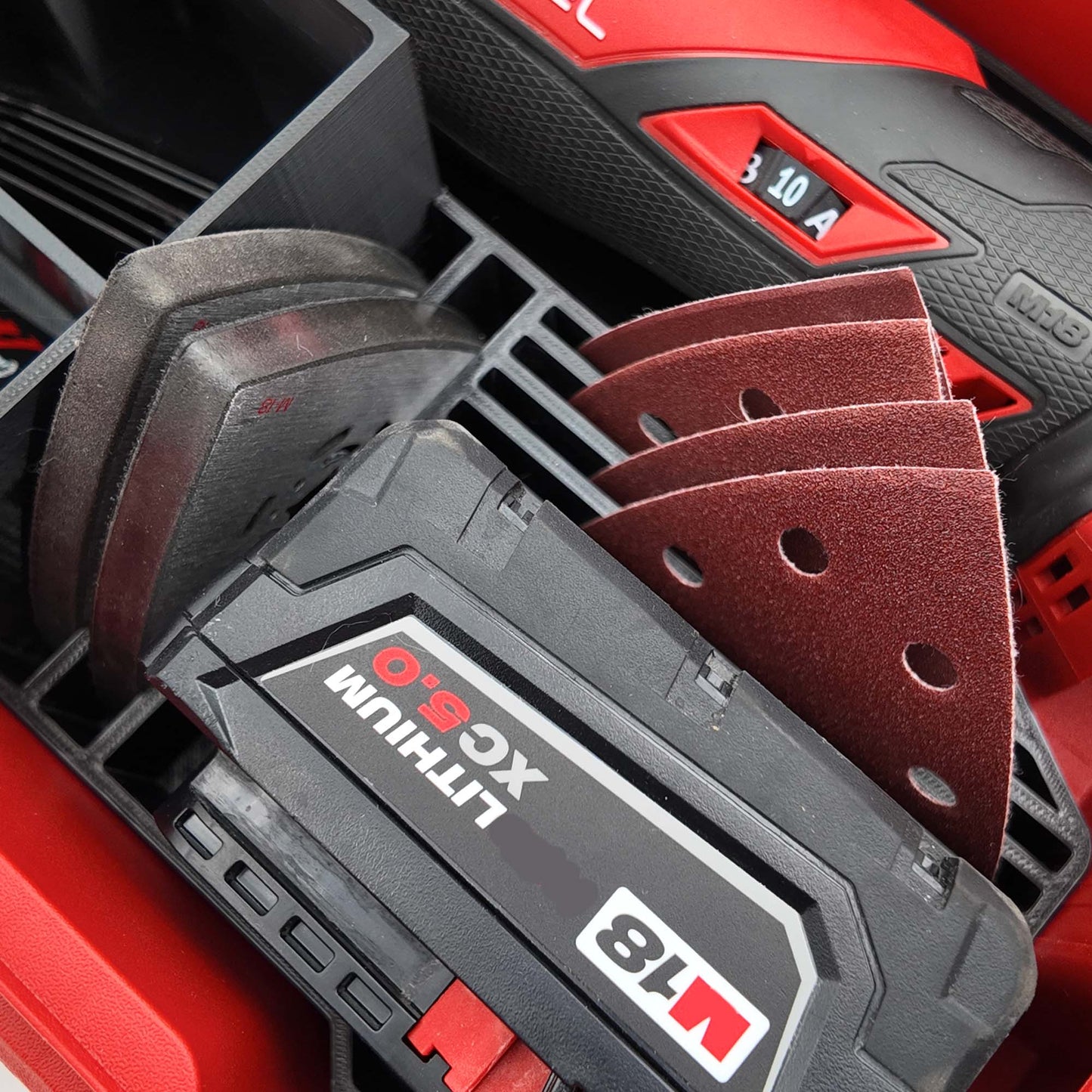 Pro Tool Innovations - M18 Multitool FUEL Packout Liner for Milwaukee Compact Organizer - Version 4