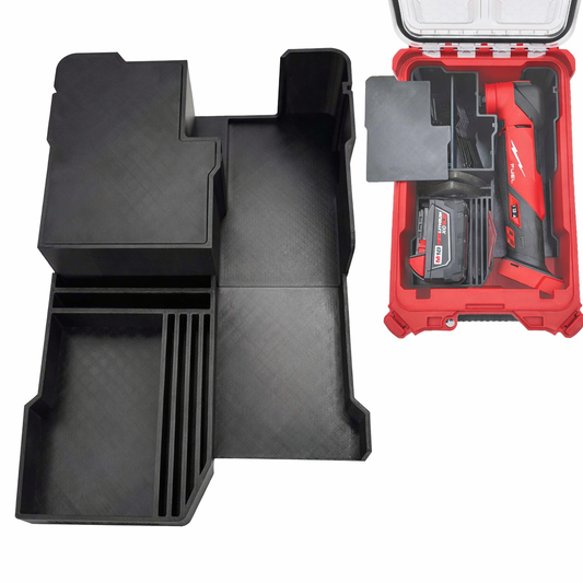 Pro Tool Innovations - M18 Multitool FUEL Packout Liner for Milwaukee Compact Organizer - Version 4