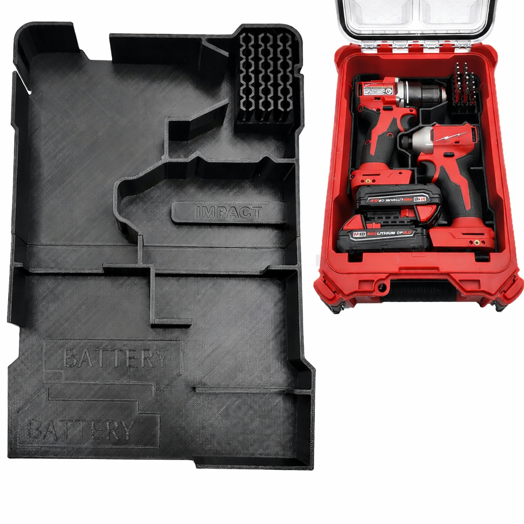 Pro Tool Innovations - M18 Drill/Driver Packout Liner – Compact Organizer Insert