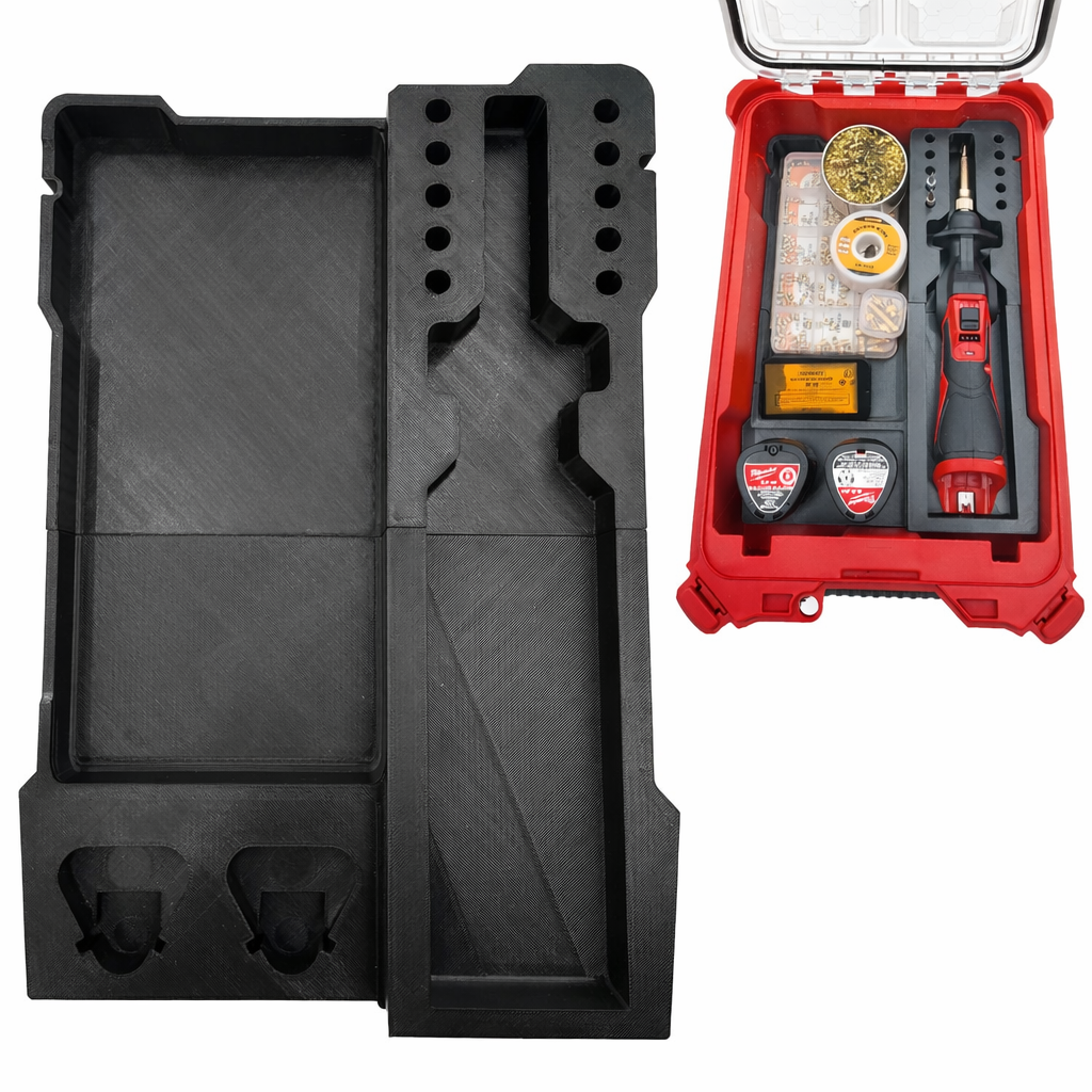 Pro Tool Innovations - M12 Soldering Iron Liner for Milwaukee Compact Organizer - Version 2
