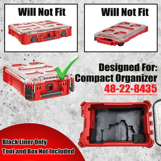 Pro Tool Innovations - M18 Drill/Driver Packout Liner – Compact Organizer Insert