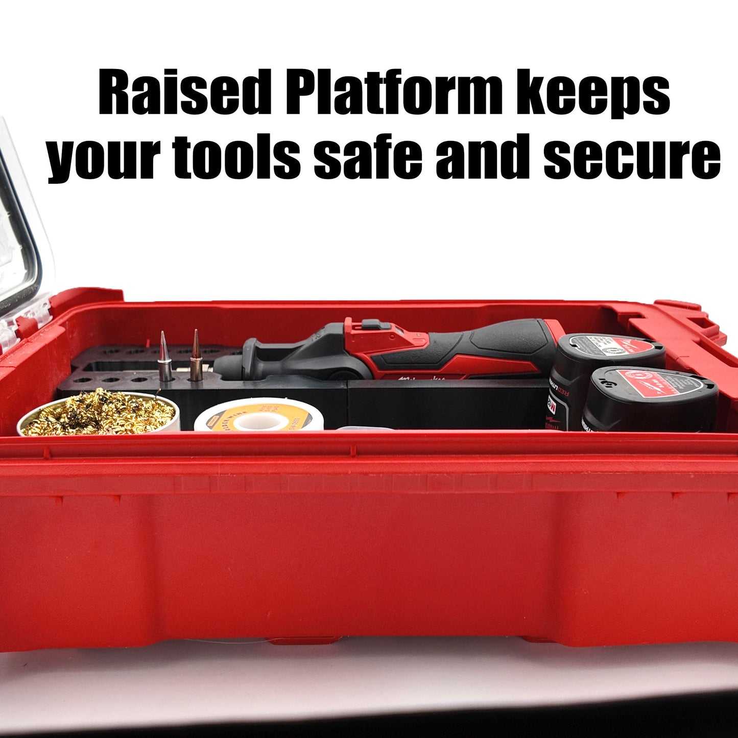 Pro Tool Innovations - M12 Soldering Iron Liner for Milwaukee Compact Organizer - Version 2