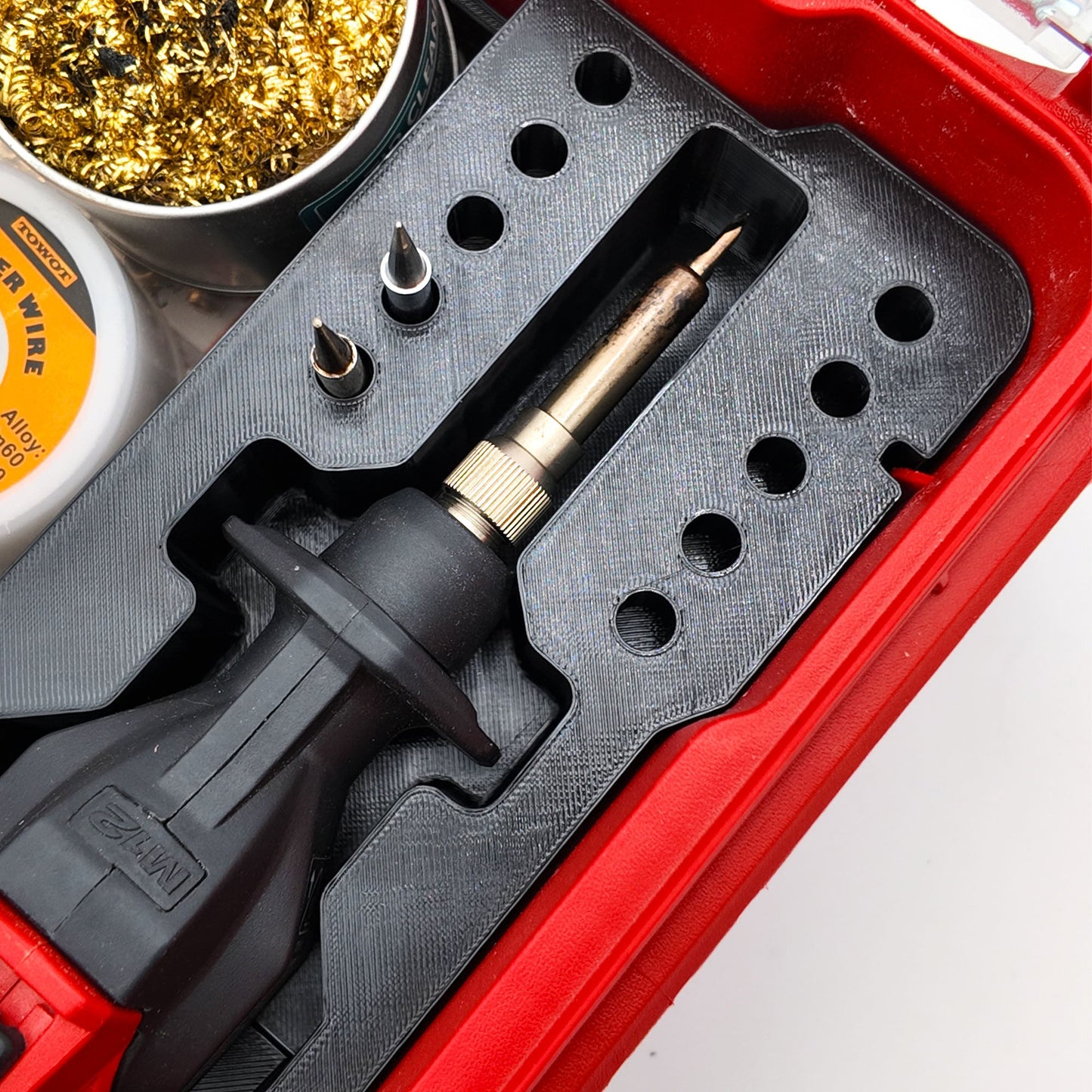 Pro Tool Innovations - M12 Soldering Iron Liner for Milwaukee Compact Organizer - Version 2