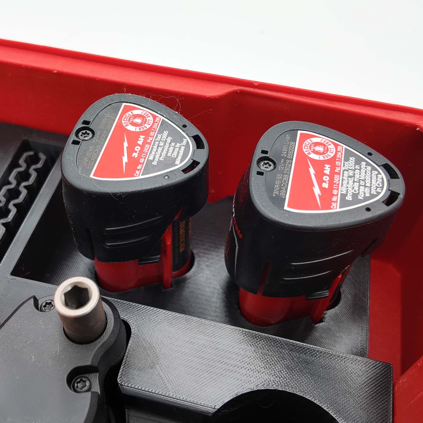 Pro Tool Innovations - M12 Installation Drill Liner for Milwaukee Compact Organizer - Version 3