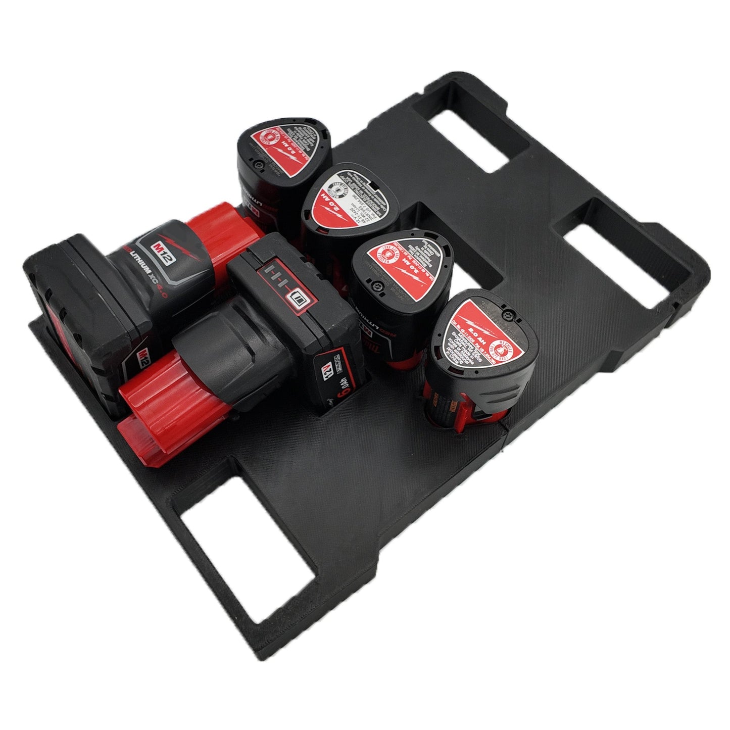 Pro Tool Innovations - M12 Mixed Battery Liner for Milwaukee Packout Compact Organizer