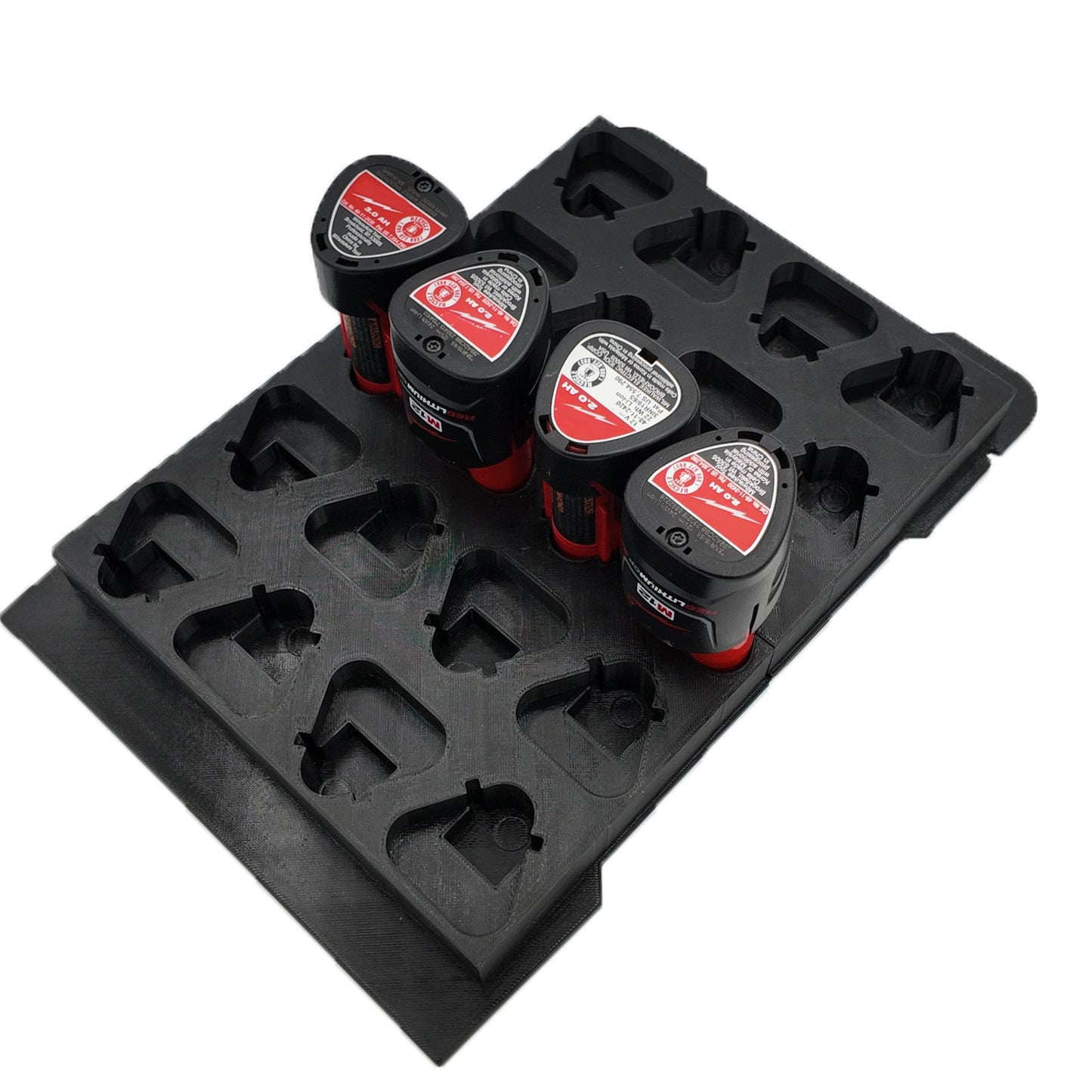 Pro Tool Innovations - M12 Battery Liner for Milwaukee Packout Compact Organizer