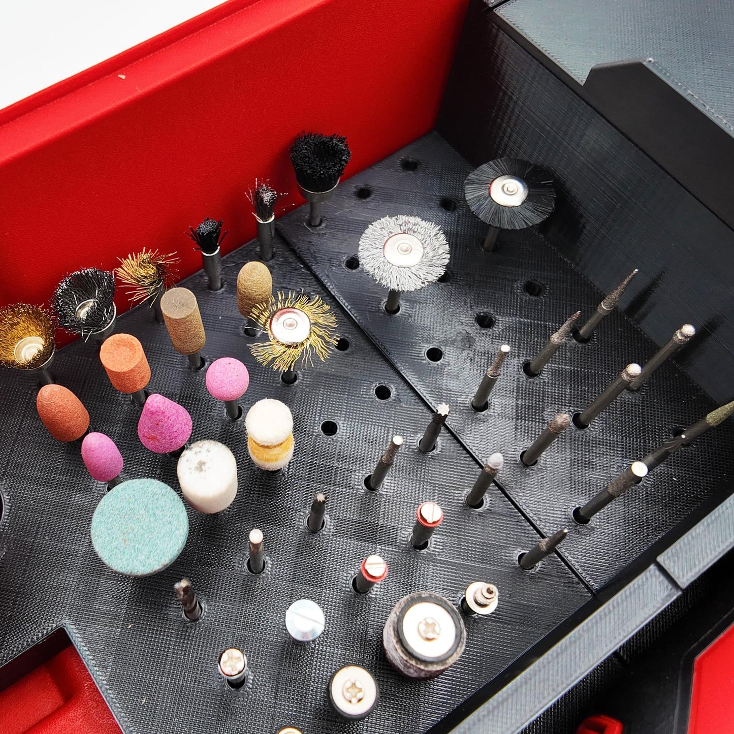 Pro Tool Innovations - M12 Rotary Tool and Accessories models 2460 and 2525- Milwaukee Compact Organizer Packout Insert