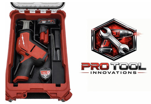 Pro Tool Innovations - M12 Fuel Hackzall Milwaukee Packout Organizer, Compact Tool Liner,