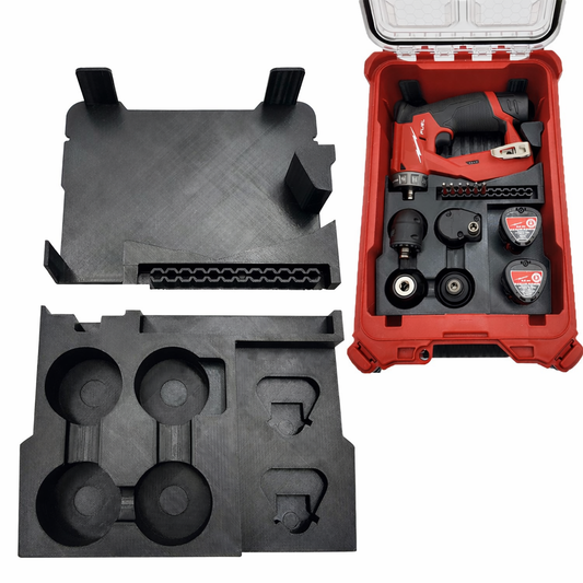 Pro Tool Innovations - M12 Installation Drill Liner for Milwaukee Compact Organizer - Version 3